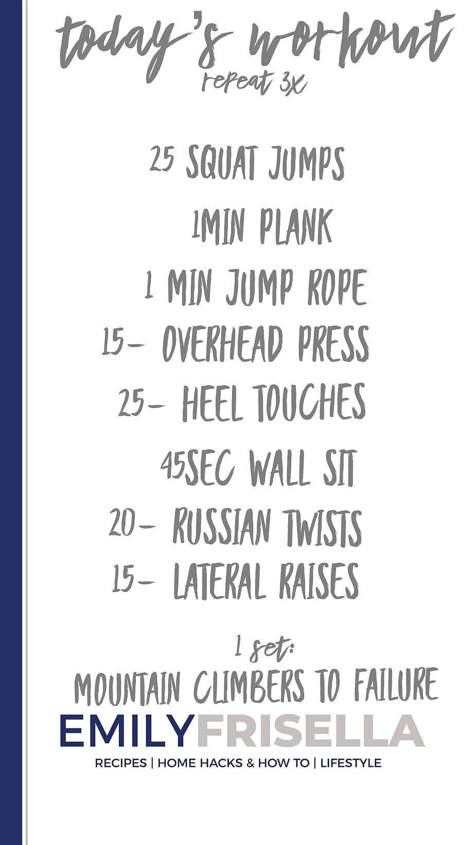 Workout of the week: 30-min full-body workout