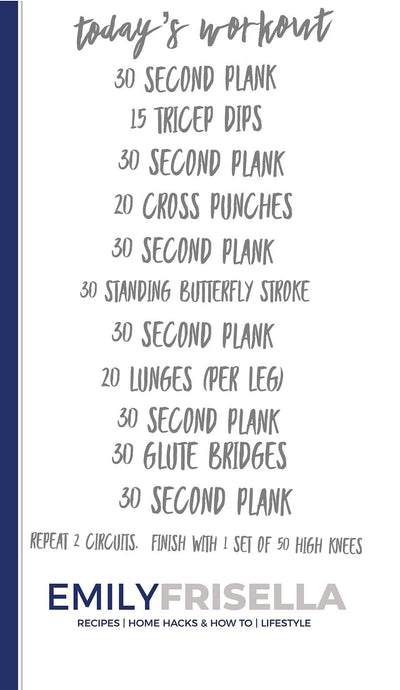 Core Focused Workout