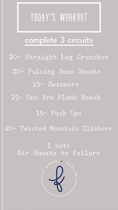 Right & Tight Workout